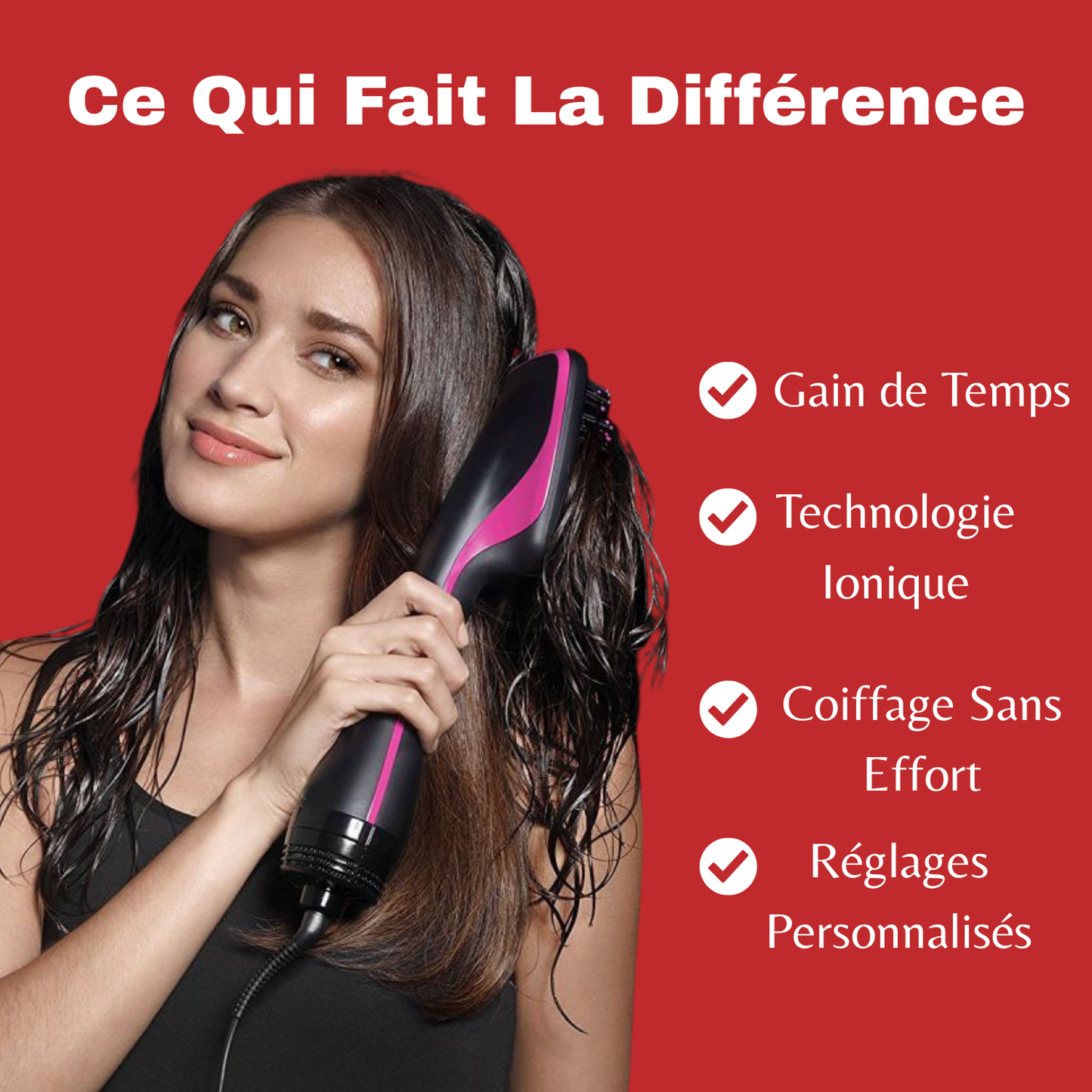 Brosse Soufflante Lissante