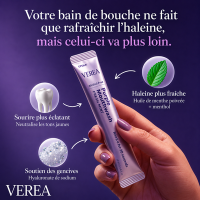 Bain de Bouche Blanchissant sans Peroxyde