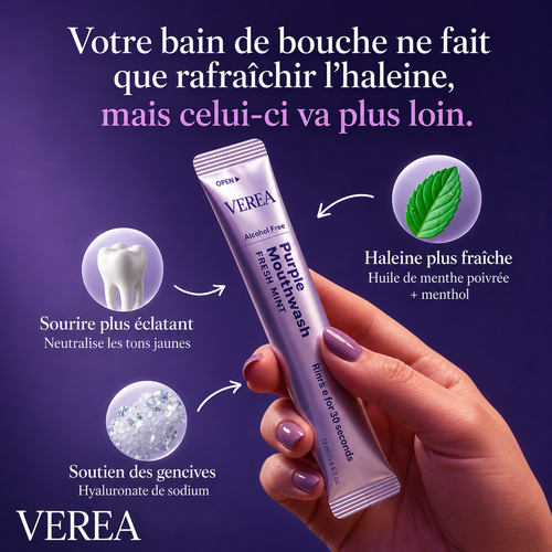 Bain de Bouche Blanchissant sans Peroxyde