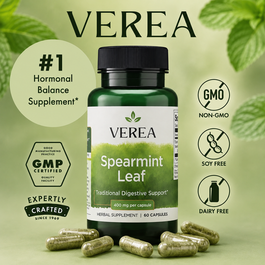 Spearmint Leaf Dietary Supplement Capsules