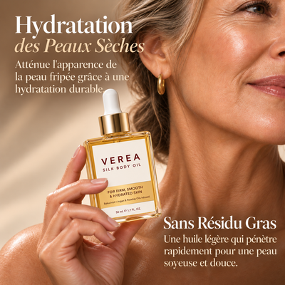 VEREA™ Huile Corps Soyeuse Raffermissanten et hydratante