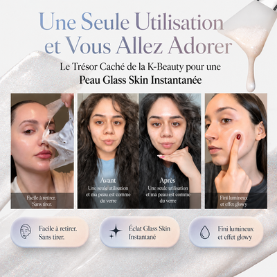 Masque Éclat Instantané au Collagène et aux Peptides